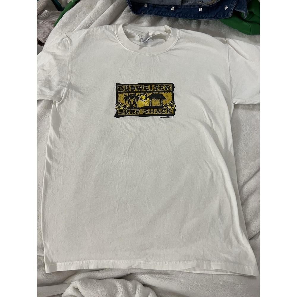 2003!‎ Budweiser Surf Shack Medium T Shirt Vintage